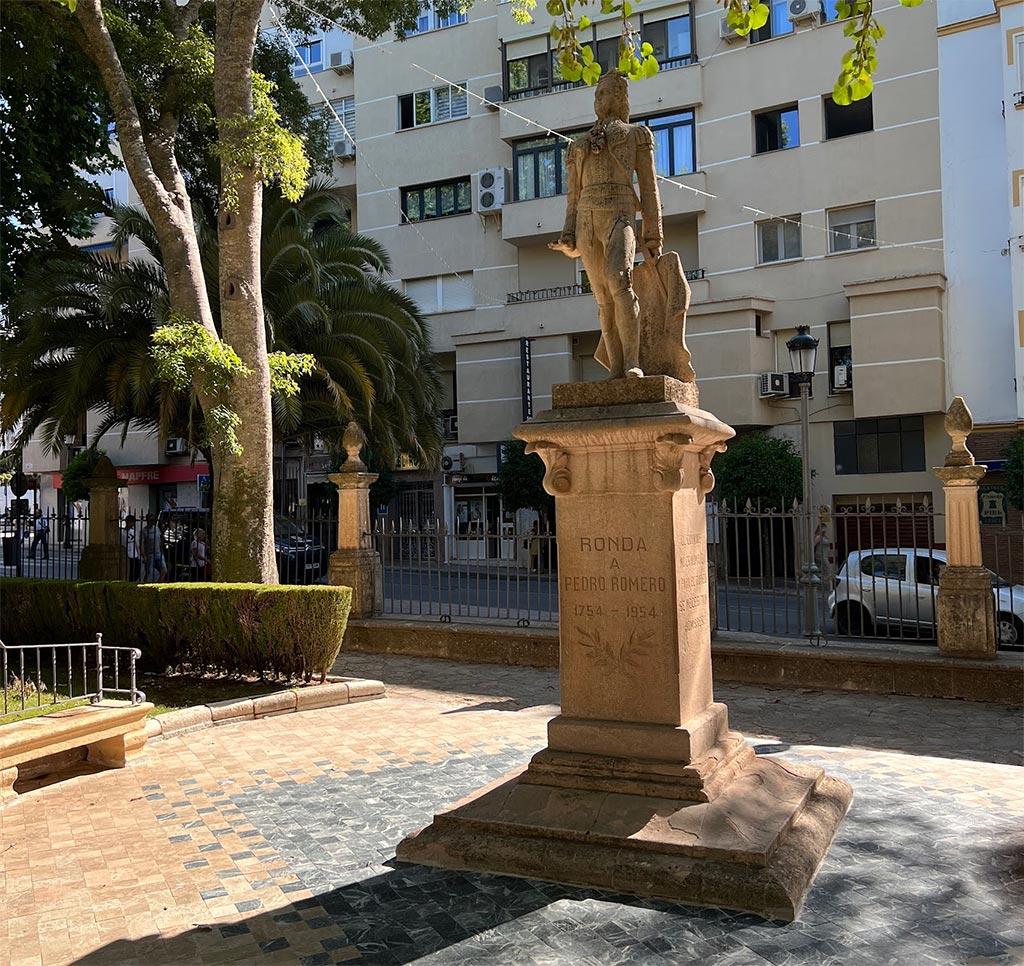 Monumento a Pedro Romero en Ronda