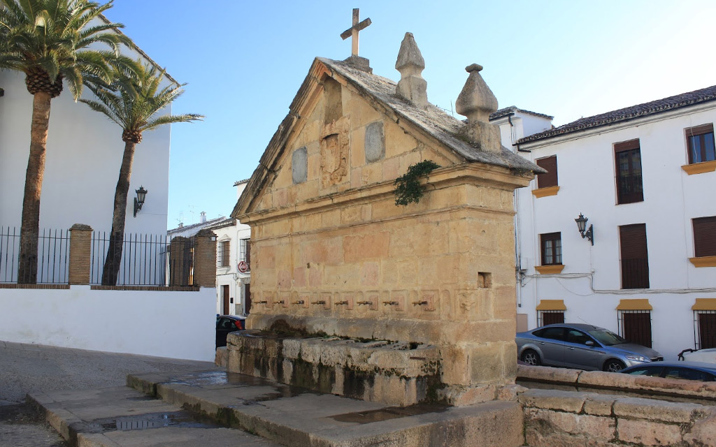 Fuente de los Ocho Caños en Ronda