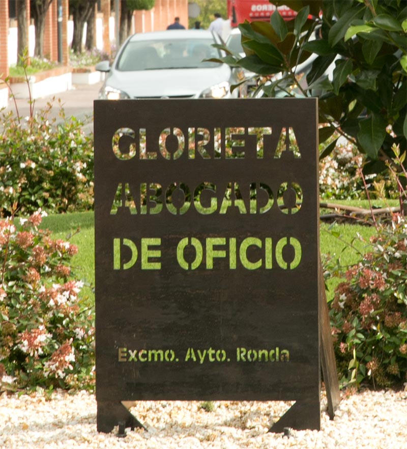 Glorieta Abogado de Oficio en Ronda