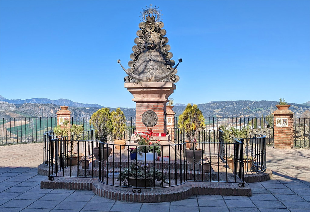 Mirador de la Virgen del Rocío en Ronda