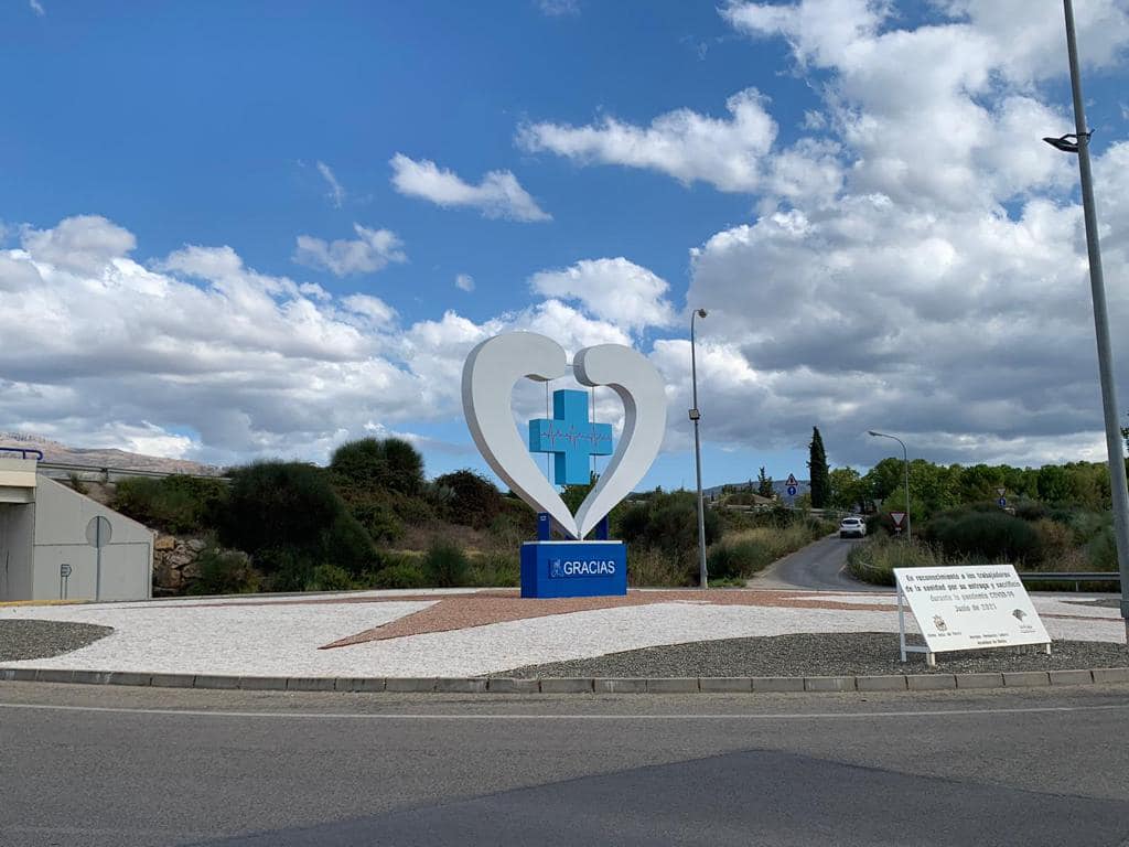 Monimento a los Sanitarios en Ronda