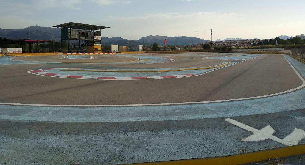 Pista de coches de radio control en Ronda